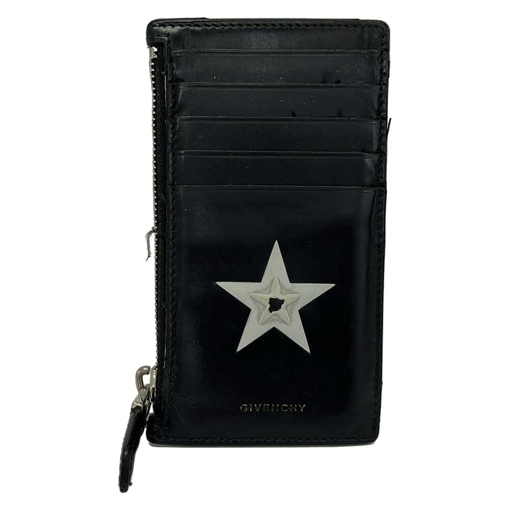Givenchy Coin Case Black Light gray